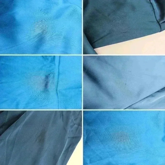 Misguided Women's Size 12 Teal Plunge Midi Dress NWT - Picture 11 of 12